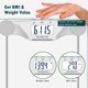 thumbnail image 4 of Báscula de baño NUTRI FIT digital con peso corporal con IMC 180 kg, 4 of 9