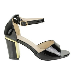 Sandalia New Walk Elegante Negra