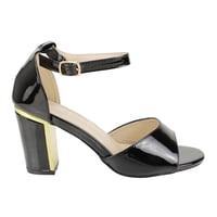 Sandalia New Walk Elegante Negra