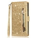 thumbnail image 3 of Funda para FOXDOCK Elegante funda iPhone 13 mini Glitter con cremallera-Ideal para el uso diario, 3 of 5