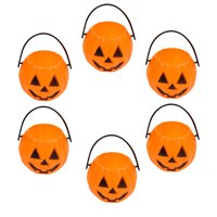 Bothyi - 6 Cubos De Calabaza De Halloween, Decoración De Utilería Para Favores, Banquetes, Vacaciones