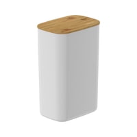 Ou - Contenedor Bambú Keep Rectangular 2,3 Lt Blanco