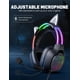 thumbnail image 5 of Auriculares ONITOON RGB con Orejas de Gato Desmontables - Negro, 5 of 9