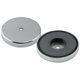 thumbnail image 1 of Magnet Fastener Master Magnetics RB85CX2, placa cromada, 50 kg, 1 of 1