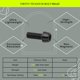 thumbnail image 4 of Tornillos TIRYTU M8X20 de titanio, 4 piezas, color negro, 4 of 7
