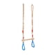 thumbnail image 3 of Barra De Columpio De Trapecio De Madera Con Anillos De Columpio De Gimnasia Para Ejercicio Deportivo, 3 of 5