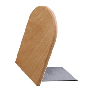 Magideal - Estante De Almacenamiento Para Sujetalibros, Soporte Para Libros, Estante Organizador De Escritorio, Estantería Antideslizante Para Libros, Archivos, Haya 13X8X1Cm