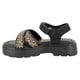 thumbnail image 3 of Sandalia con Velcro Serena Animal Print Bamboo, 3 of 7