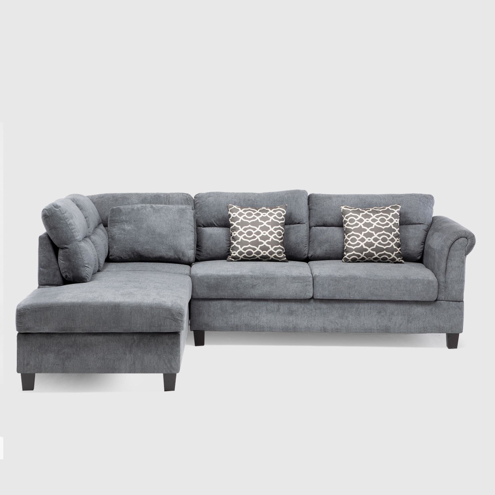 Daniels - Sofá Seccional Nebraska Izquierdo Gris