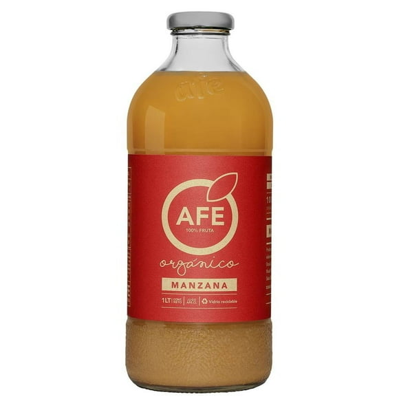 Jugo Orgánico de Manzana Botella, 1 L