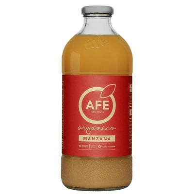 Jugo Orgánico De Manzana Botella 1 L Afe