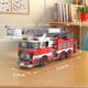 thumbnail image 3 of Set de construcción BYWBRICKIFY Camión de bomberos con escalera y luces 720 piezas, 3 of 7