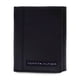 thumbnail image 1 of Cartera Tommy Hilfiger de piel con tres pliegues para hombre, color negro, 1 of 3