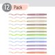 thumbnail image 2 of Resaltadores de Gel Mr. Pen 12 unidades colores pastel, 2 of 7