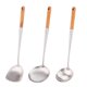 thumbnail image 1 of Set De Utensilios De Cocina Espátula Y Cucharón Para Wok 43 Cm, 1 of 9