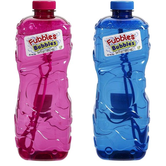 Bubble Solution Little Kids Fubbles Premium, 1,89 L, más de 3 años