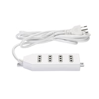 Alargador Zapatilla 4 Posiciones 1,5 Metros Blanco Macrotel