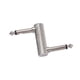 thumbnail image 5 of conector de la biela del pedal de la guitarra acoplador del pedal del gato de la compensación de 1/4 pulgadas color del níquel, 5 of 5