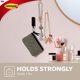thumbnail image 3 of Wall Hooks Command, color negro mate medio, 2 ganchos y 4 tiras, 3 of 8