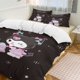 thumbnail image 1 of Kuromi Quilt Set Thicken Soft 3 Pieces Bedding Set All Season Duvet Cove with 2 Pillowcases for Adult Women Girls Teens Home Room Decor, 1 of 5