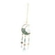 thumbnail image 3 of Luna Colgante Wind Chime Rainbow Maker Colgante De Pared Estética Suncatcher Moon Green, 3 of 5