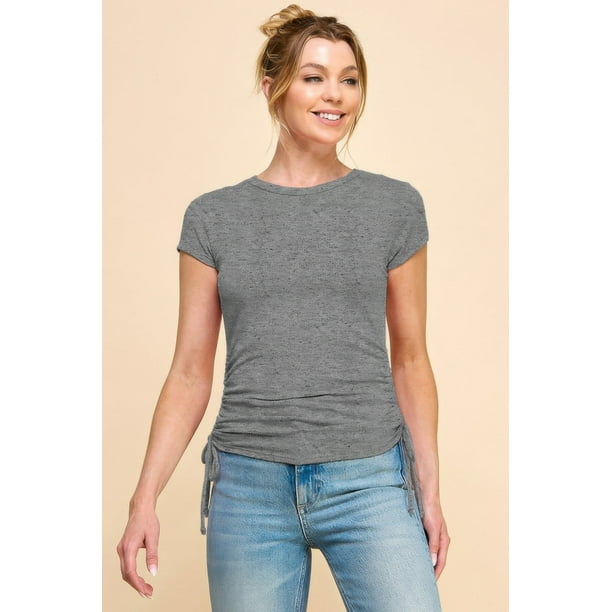 Top con Detalle Fruncido Lateral