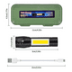 thumbnail image 2 of Linterna Tactica Recargable Usb De Larga Distancia Led, 2 of 3