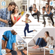thumbnail image 3 of Calcetines Antideslizantes Yoga Pilates Set 3 Pares, 3 of 6