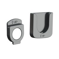 Magideal - Soporte De Control Soporte Gancho Montaje En Pared Para Regletas De Enchufes Hogar Routers Tiendas Oficina Negro