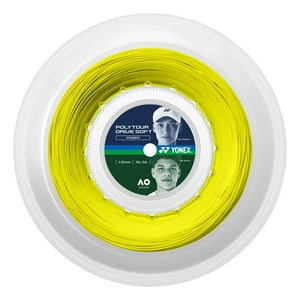 Cuerda Tenis Yonex Poly Tour Drive 16L/1.25Mm Amarilla 200M
