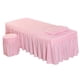 thumbnail image 4 of SPA Mesa De Masaje Juego De Ropa De Cama Falda De Cama Funda De Almohada Funda De Taburete Jade Pink-S, 4 of 5
