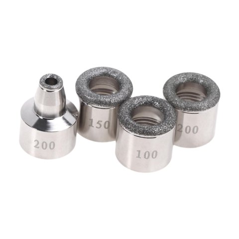 Magideal - 4 Piezas De Exfoliación Facial Con Puntas De Dermoabrasión De Diamante, Herramienta De Dermoabrasión Facial Para Spa