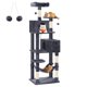 thumbnail image 1 of Torre para gatos Cat Tree Feandrea para interiores con rascadores, color gris, 1 of 9