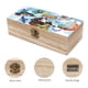 thumbnail image 3 of Félix el Gato Caja Organizadora de Madera Rústica - Caja Decorativa Multifuncional para Escritorio, Hogar, Oficina, Joyas y Manualidades, 3 of 6