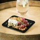 thumbnail image 5 of Platos de plástico para aperitivos y postres Party Essentials, 70 unidades, negros, 5 of 6