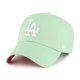 thumbnail image 1 of Gorra ajustable 47 MLB Los Angeles Dodgers verde y rosa, 1 of 3