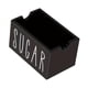 thumbnail image 2 of Organizador Rústico Para 20 Sobres De Azúcar, Ideal Para Mesa De Restaurante O Cocina, Color Negro, 2 of 5