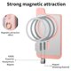 thumbnail image 5 of Funda Magnética Para Samsung Galaxy Z Flod 6 Con Billetera Y Anillo Protector Resistente Rosa, 5 of 6