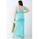 thumbnail image 2 of Vestido Largo sin Mangas con Escote en V, 2 of 5