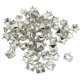 thumbnail image 1 of 100 Piezas De Tachuelas Piramidales Remaches Puntos Punk Bricolaje Bolso De Cuero Zapatos Plata, 1 of 3