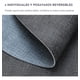 thumbnail image 2 of Set 4 Individuales + 4 Posavasos Impermeables Antimanchas 2 En 1 Jaspeado Celeste, 2 of 8