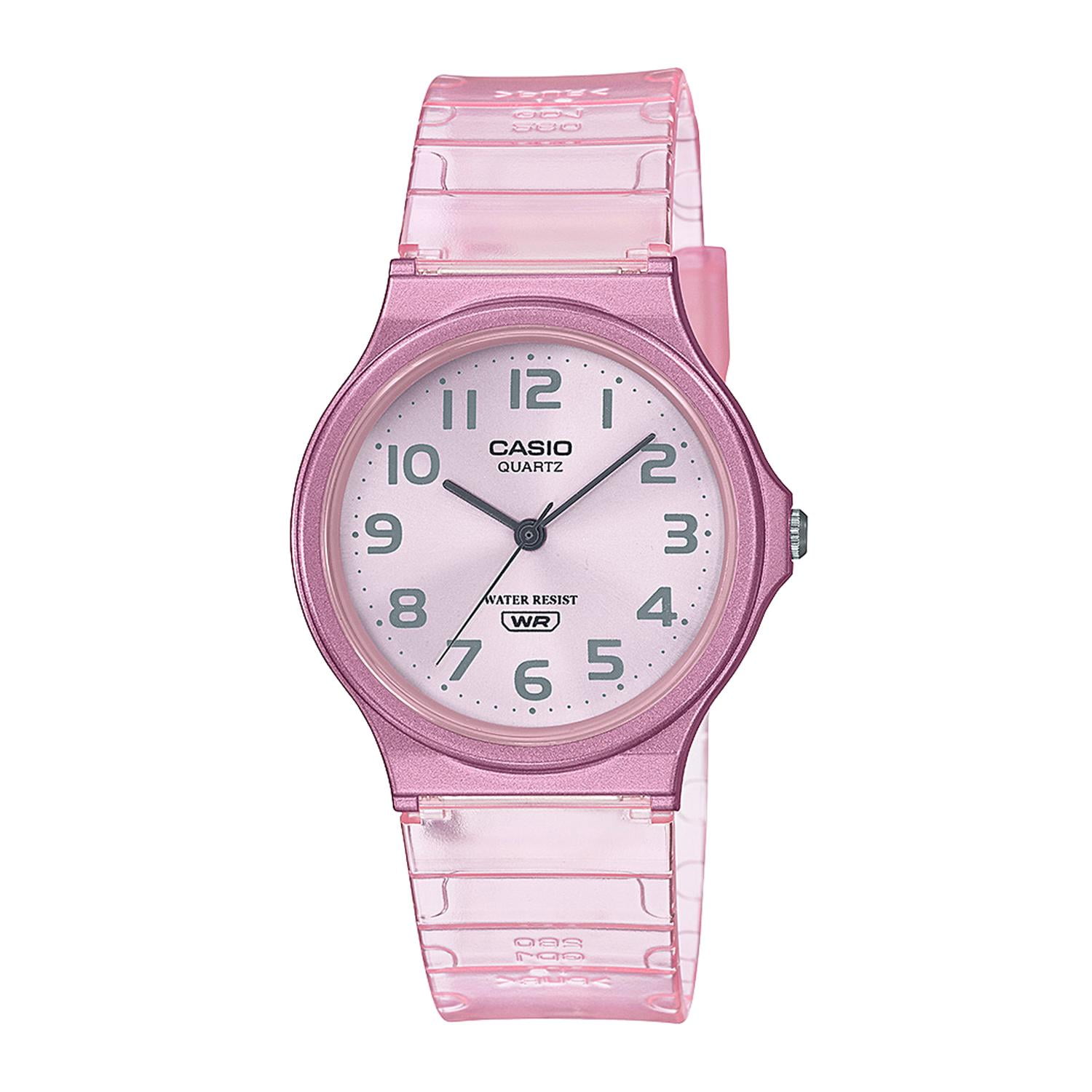 Reloj Casio Mq-24s-4bdf Resina Mujer Rosado Rosa