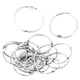 thumbnail image 3 of Unique Bargains Anillos de Carpeta de Hojas Sueltas Redondos de 2 Pulgadas, Anillos de Llavero de Metal para Álbumes de Recortes y Suministros de Oficina, Paquete de 20, 3 of 6