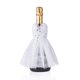 thumbnail image 1 of Cobertura para Botella de Vino ULA en Tul Blanco para Bodas, 1 of 6