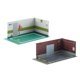 thumbnail image 5 of 2 Piezas 1:32 Estacionamiento Modelo Coche Diecast Garaje Para Diorama Estilo B, 5 of 5