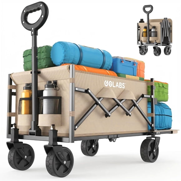Carro Plegable Golabs Tipo Wagon 100 L De Almacenamiento Carga De 160 Kg