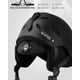 thumbnail image 5 of Casco de esquí OutdoorMaster Kelvin para hombres, mujeres y jóvenes - Negro, 5 of 7