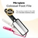 thumbnail image 3 of Rascador para limar pies Microplane Colossal, acero inoxidable, color negro, 3 of 8