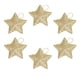 thumbnail image 1 of Colgante De Estrella De Navidad Con Purpurina, Decoración Divertida Para Fiesta, Festival, Dorado, 6 Uds., 1 of 3