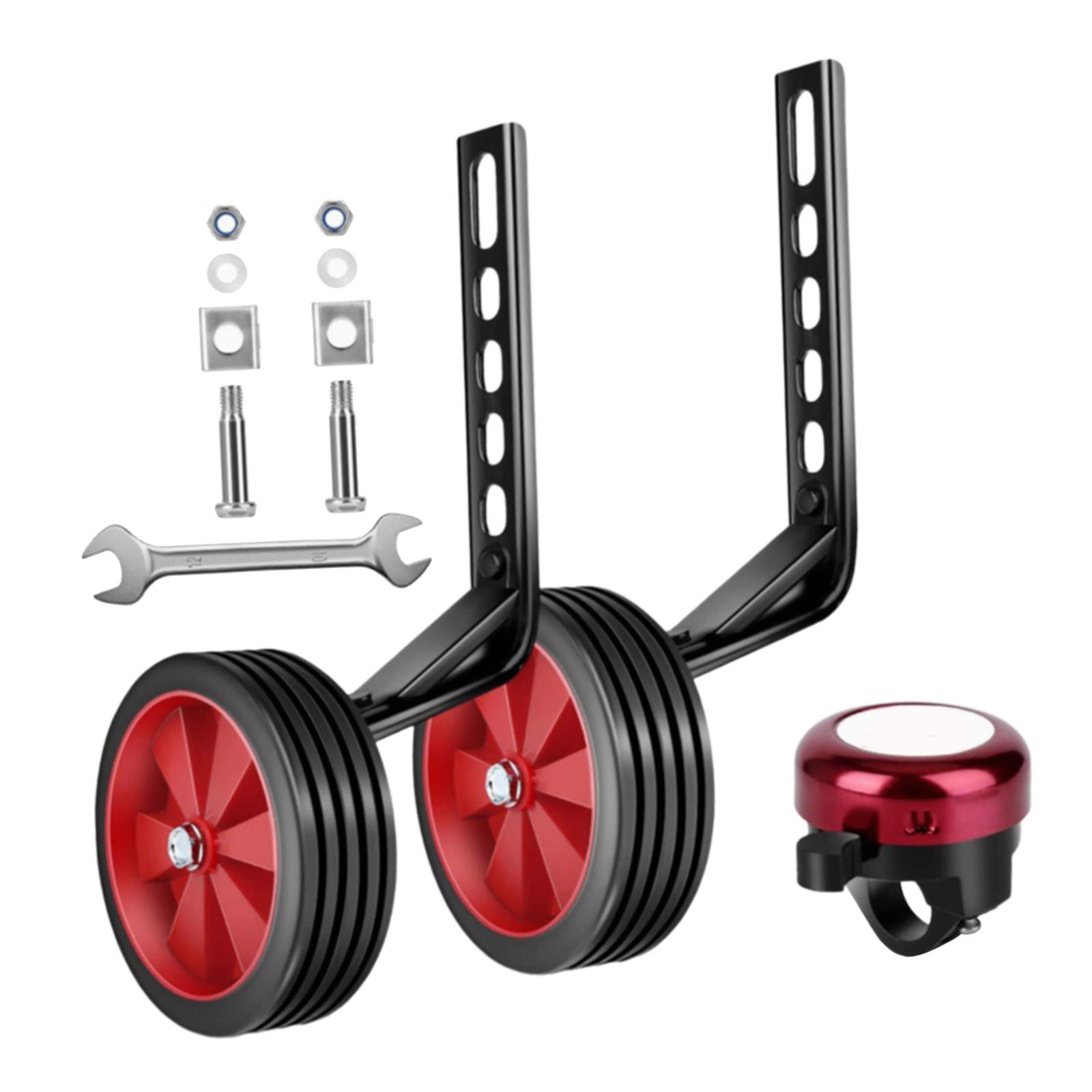 Ioensy - Ruedas De Entrenamiento Para Bicicletas Infantiles Estabilizadores Ajustables Para Ciclismo En Interiores Y Exteriores